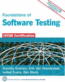 Paperback Foundations of Software Testing: Istqb Certification. Dorothy Graham ... [Et Al.] Book