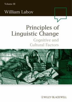 Paperback Principles of Linguistic Change, Volume 3 Book