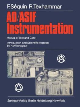 Paperback Ao/Asif Instrumentation: Manual of Use and Care Book