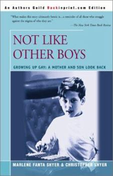 Paperback Not Like Other Boys: Growing Up Gay: A Mother and Son Look Back Book