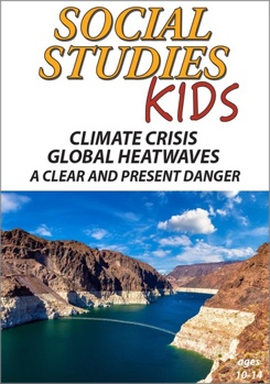 DVD Social Studies Kids: Climate Crisis - Global Heatwaves Clear & Present Danger Book