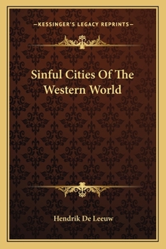 Paperback Sinful Cities Of The Western World Book