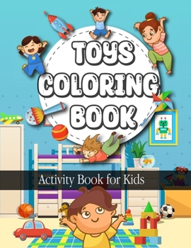 Paperback Toy Coloring Book - 1 Book