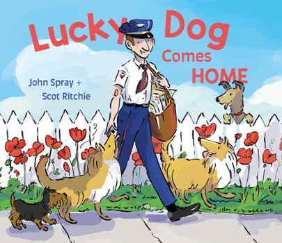 Hardcover Lucky Dog Comes Home Book
