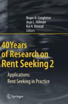 40 Years of Research on Rent Seeking 2: Applications: Rent Seeking in Practice