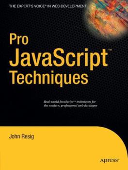 Paperback Pro JavaScript Techniques Book
