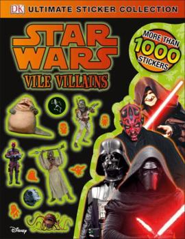 Paperback Ultimate Sticker Collection: Star Wars Vile Villains Book