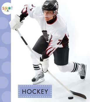 Library Binding Hockey Book