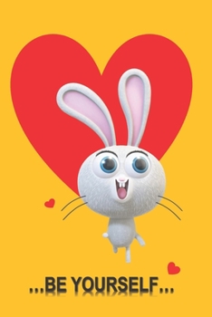 Meine persönlichen Notizen... Be Yourself...: Notizbuch | DIN A5 (6x9) | 200 Seiten | Liniert, lined | Notizen, Gedanken, Tagebuch | Notizbuch zum ... "Happy Bunny Style 3" (German Edition)