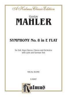 Paperback Symphony No. 8 in E-flat Major (Kalmus Edition) (German and English Edition) Book