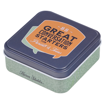 88 Great Coversation Starters Parents & Teen in Tin