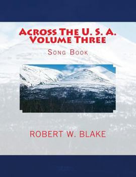 Paperback Across The U. S. A. Volume Three: Song Book