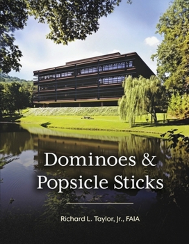 Hardcover Dominoes & Popsicle Sticks Book