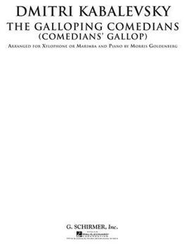 Paperback The Galloping Comedians (Comedian's Gallop): Xylophone or Marimba and Piano Book