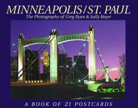 Card Book Minneapolis/ St. Paul: Book of 21 Postcards Book