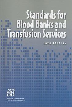 Paperback Standards for Blood Bank and Transfusion Services Book