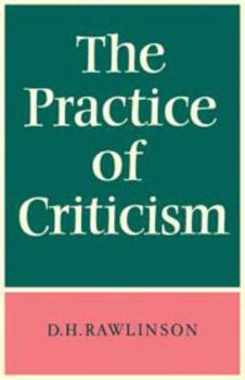 Hardcover The Practice of Criticism Book