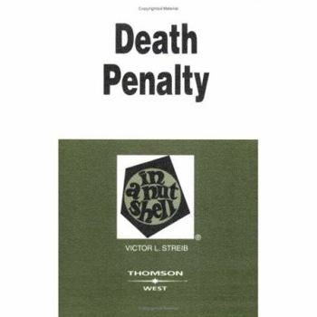 Paperback Death Penalty in a Nutshell Book