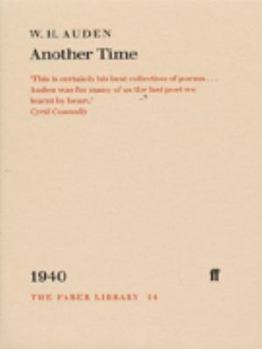 Hardcover Another Time (The Faber Library) Book