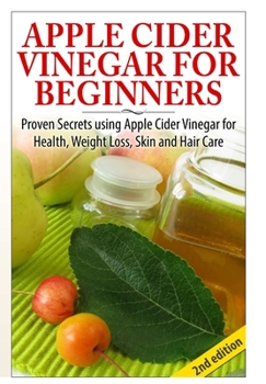 Hardcover Apple Cider Vinegar for Beginners Book