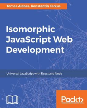 Paperback Isomorphic JavaScript Web Development Book