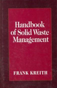 Hardcover Handbook of Solid Waste Management Book