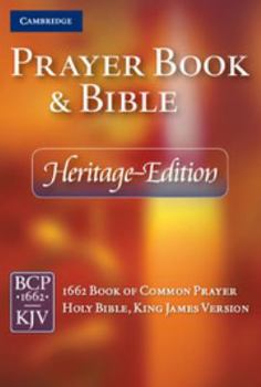 Hardcover Prayer Book and Bible-KJV-Heritage Book