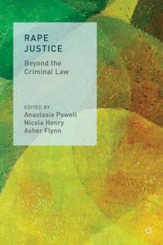 Hardcover Rape Justice: Beyond the Criminal Law Book