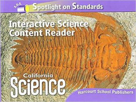 Paperback Harcourt School Publishers Science: Interactive Science Cnt Reader Reader Student Edition Science 08 Grade 6 Book