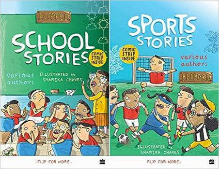 Paperback Flipped: School Stories / Sports Stories Book