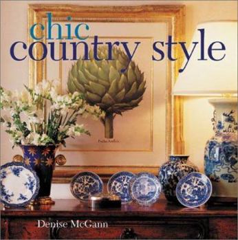 Hardcover Chic Country Style Book