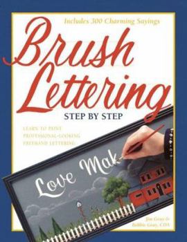 Paperback Brush Lettering: Step by Step Book