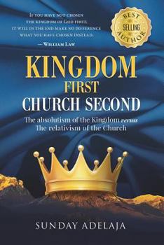 Paperback Kingdom First Church Second Book