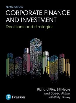 Paperback Corporate Finance & Investment Book