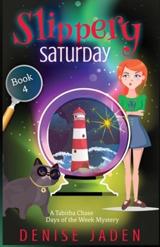 Paperback Slippery Saturday [Large Print] Book