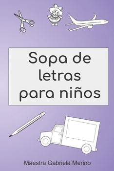 Paperback Sopa de letras para niños [Spanish] Book