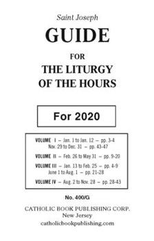 Paperback Saint Joseph Guide for Liturgy of the Hours (2020) Book