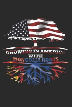 MONGOLIA NOTEBOOK: Mongolia Notebook | college book | diary | journal | booklet | memo | composition book | 120 sheets - Dot Grid paper 6x9 inch