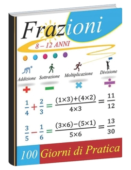 Paperback Operazioni con le frazioni [Italian] Book