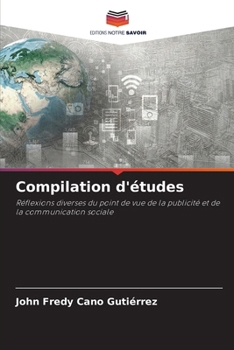 Paperback Compilation d'études [French] Book