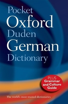 Paperback Pocket Oxford-Duden German Dictionary Book