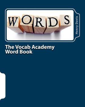 Paperback The Vocab Academy Word Book