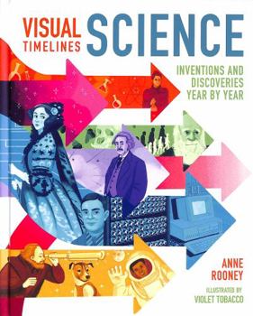 Hardcover Visual Timelines: Science: Inventions and Discoveries Year by Year Book