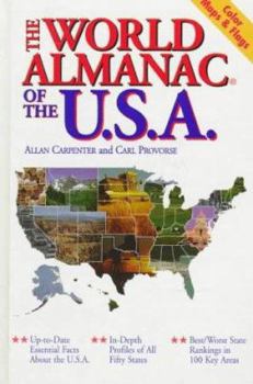 Paperback The World Almanac of the U.S.A. Book