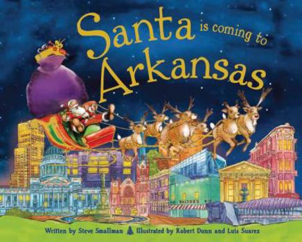 Hardcover Santa Is Coming to Arkansas Book