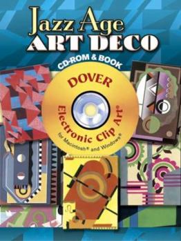 Paperback Jazz Age Art Deco [With CDROM] Book