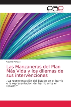 Paperback Las Manzaneras del Plan Más Vida y los dilemas de sus intervenciones [Spanish] Book