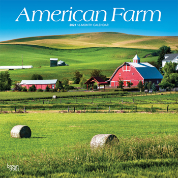 Calendar American Farm 2021 Square Book