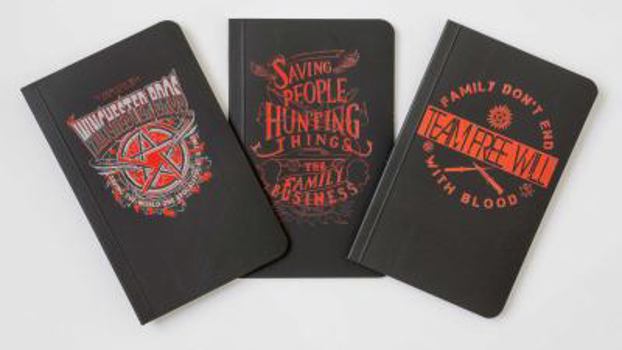 Paperback Supernatural Pocket Notebook Collection (Set of 3) Book