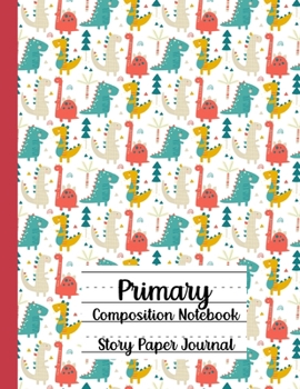 Paperback Primary Composition Notebook, Story Paper Journal Book